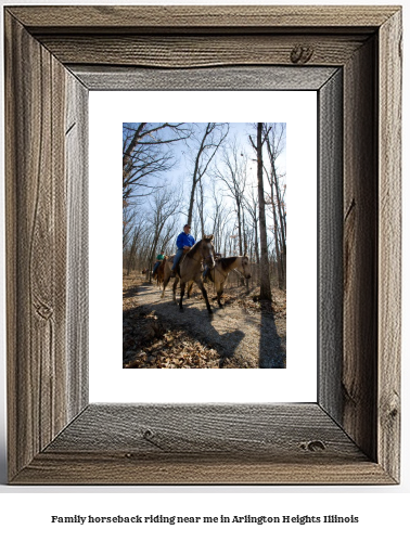 family horseback riding near me in Arlington Heights, Illinois